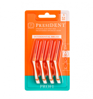 ёршики межзубные PRESIDENT PROFI S арт.401304